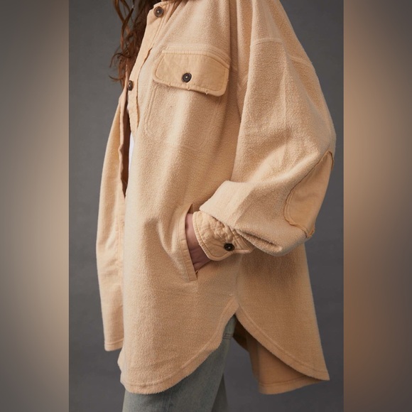 Free People Ruby Jacket / Mustard Seed-Small-NWT - Picture 3 of 3